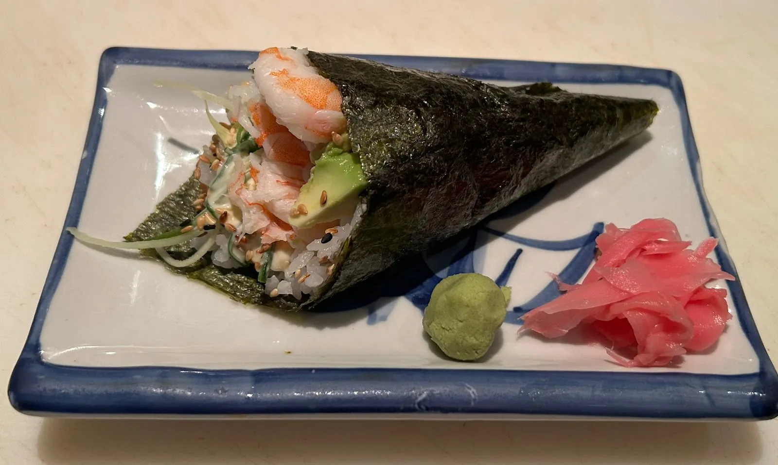 Prawn Hand Roll