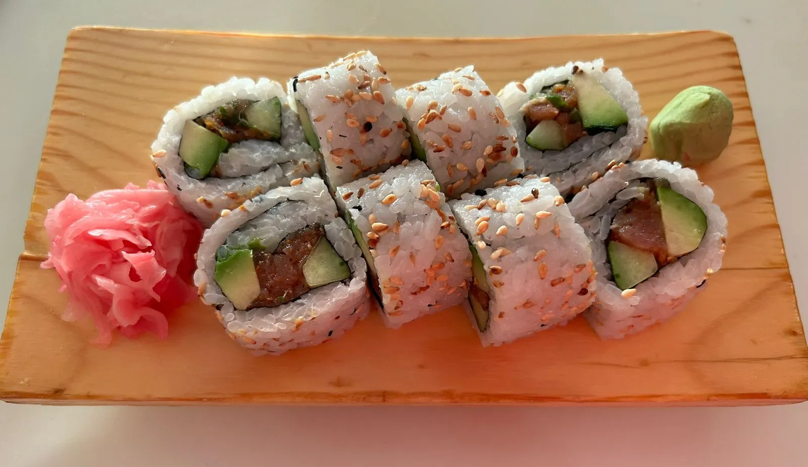 Spicy Tuna California Rolls