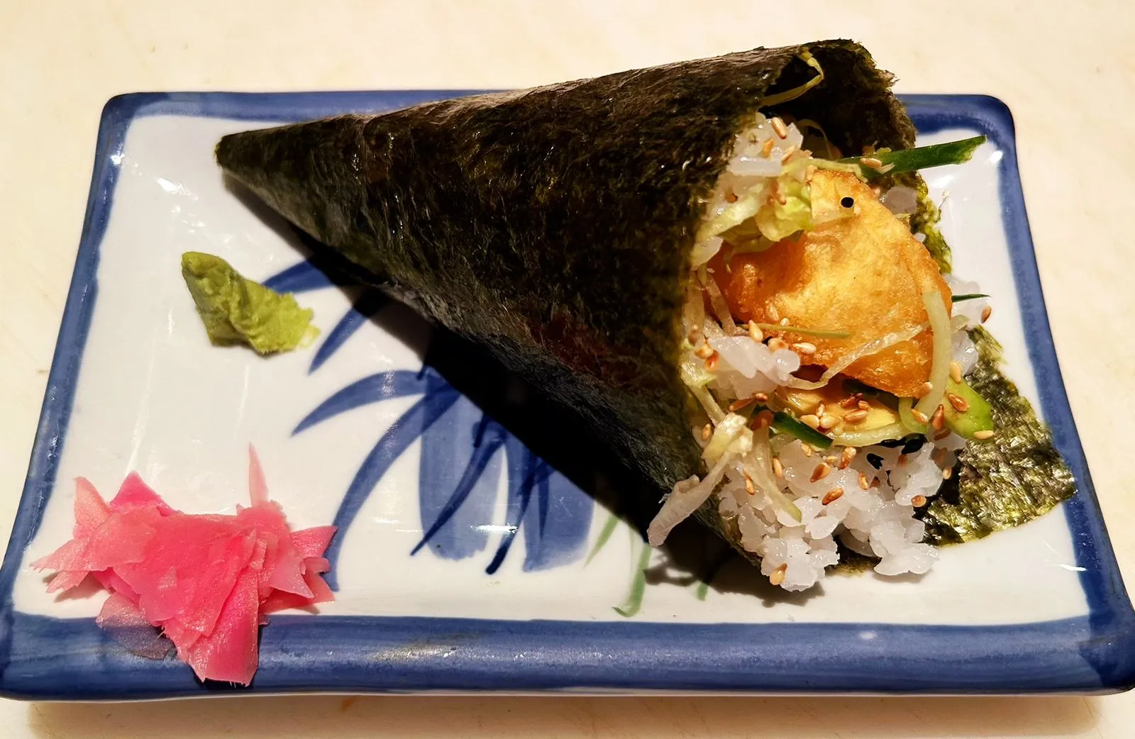 Tempura Prawn Hand Roll